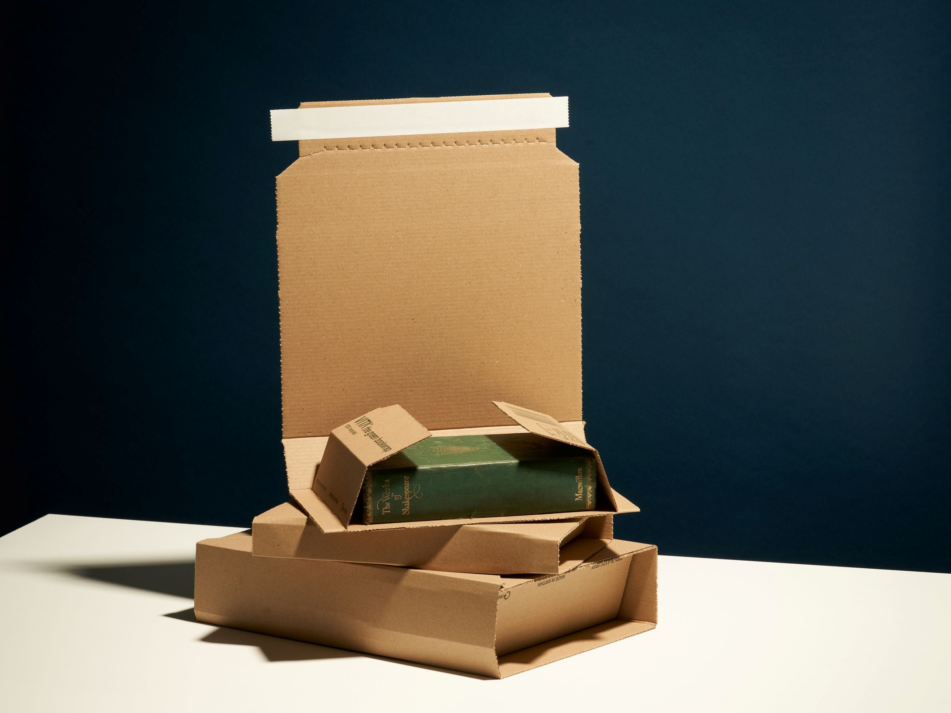 Blake Vita Lot De 25 Enveloppes Carton Kraft Recyclé Sans Plastique - 217 X 155 X 52 Mm, Format Poste Solide Écologique