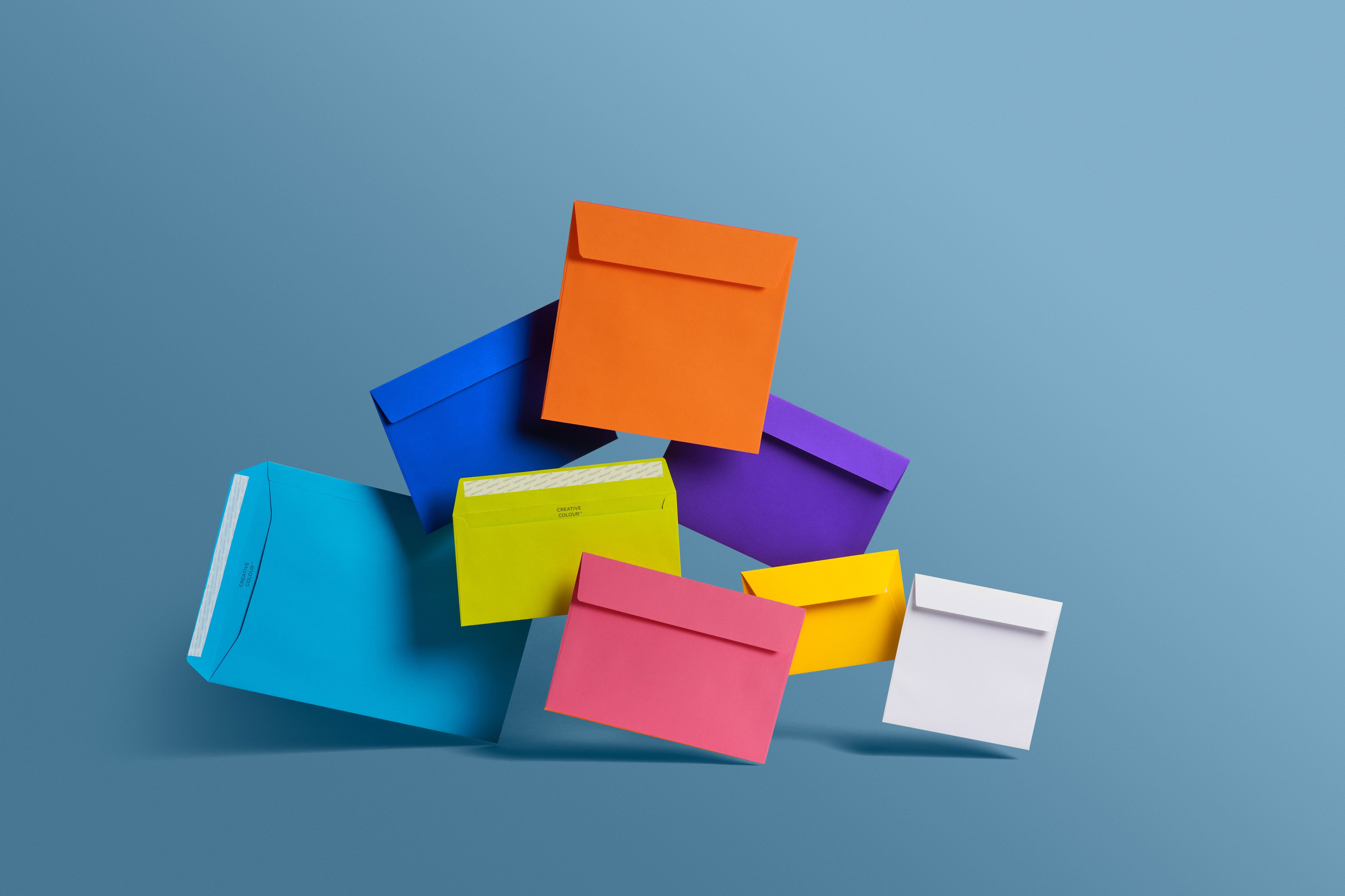 Colourful & Textured Envelopes