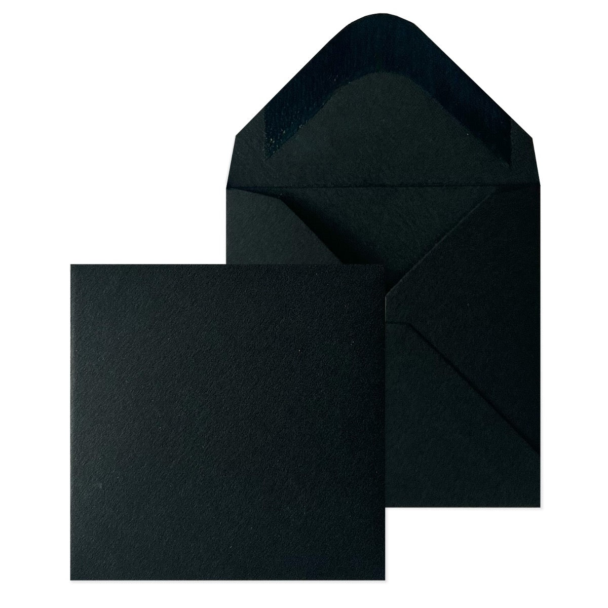 Blake Everyday Black Gummed Mini Invitation 70x70mm 120gsm Pack 1000 Code 0070BG