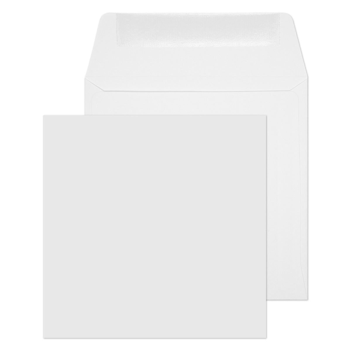 Blake Everyday White Gummed Square Wallet 120x120mm 100gsm Pack 500 Code 0120SQ