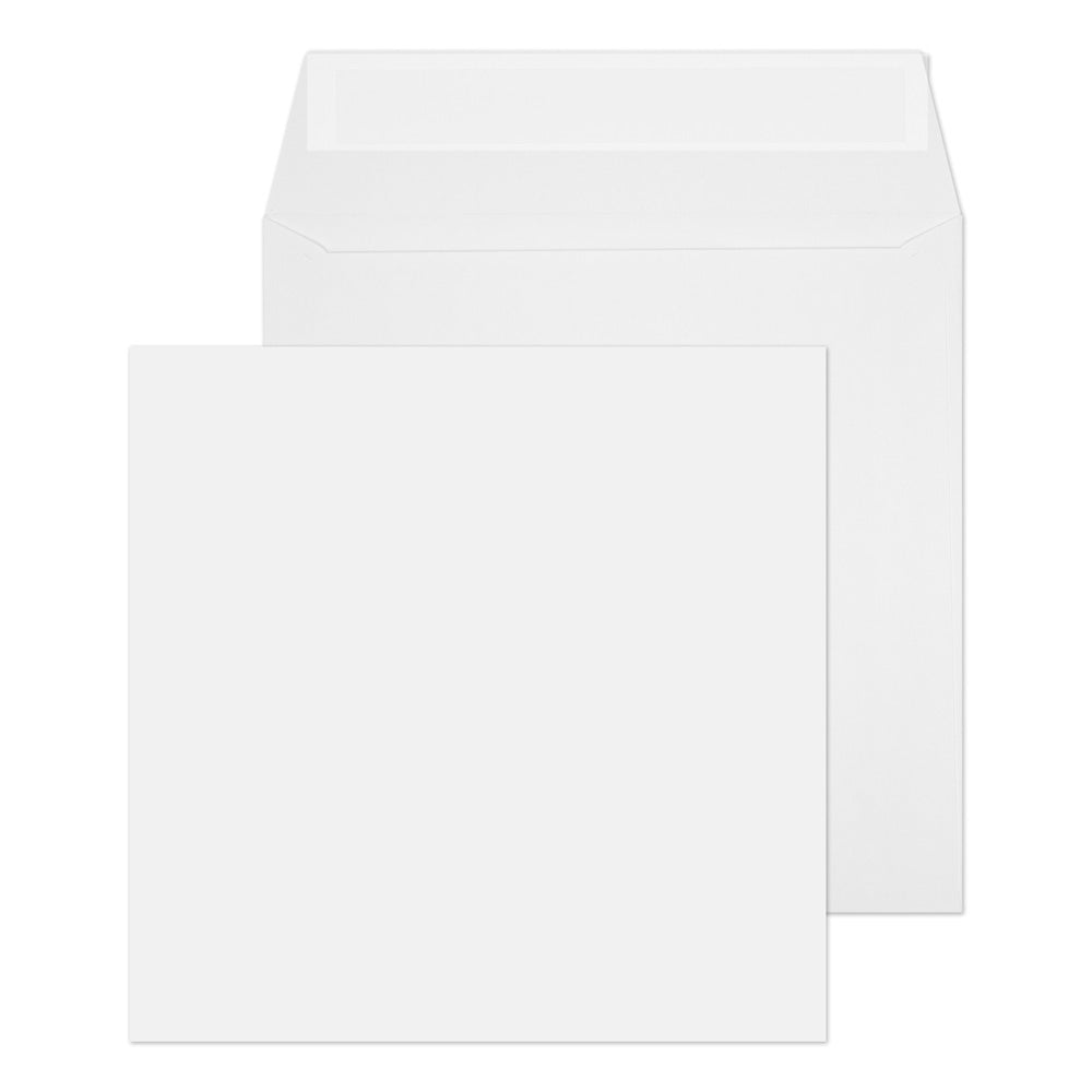 Blake Everyday White Peel&Seal Square Wallet 140x140mm 100gsm Pack 500 Code 0140PS