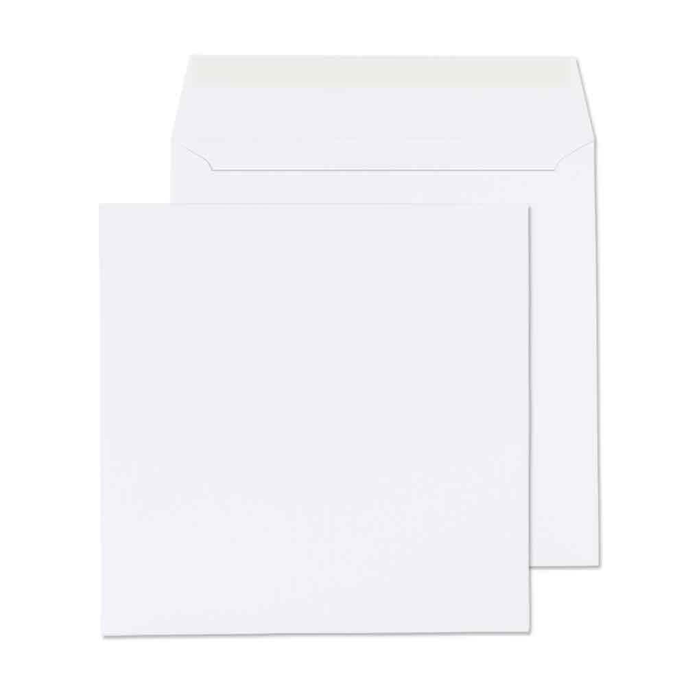 Blake Everyday White Peel&Seal Square Wallet 155x155mm 100gsm Pack 500 Code 0155PS
