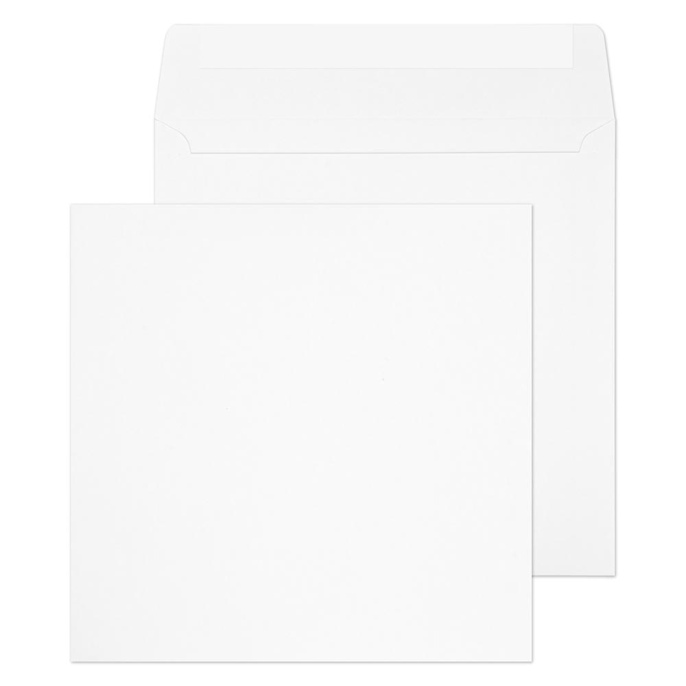 Blake Everyday White Peel&Seal Square Wallet 170x170mm 100gsm Pack 500 Code 0170PS