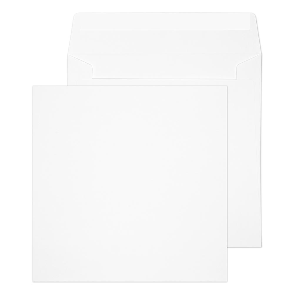 Blake Everyday White Peel&Seal Square Wallet 190x190mm 100gsm Pack 500 Code 0190PS