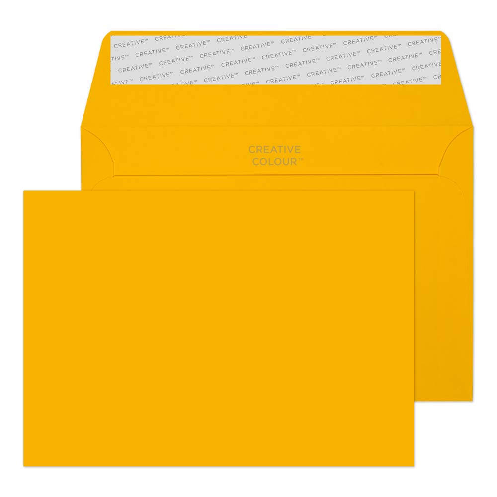 Blake Colour Egg Yellow Peel&Seal Wallet 114x162mm 120gsm Pack 25 Code 15104