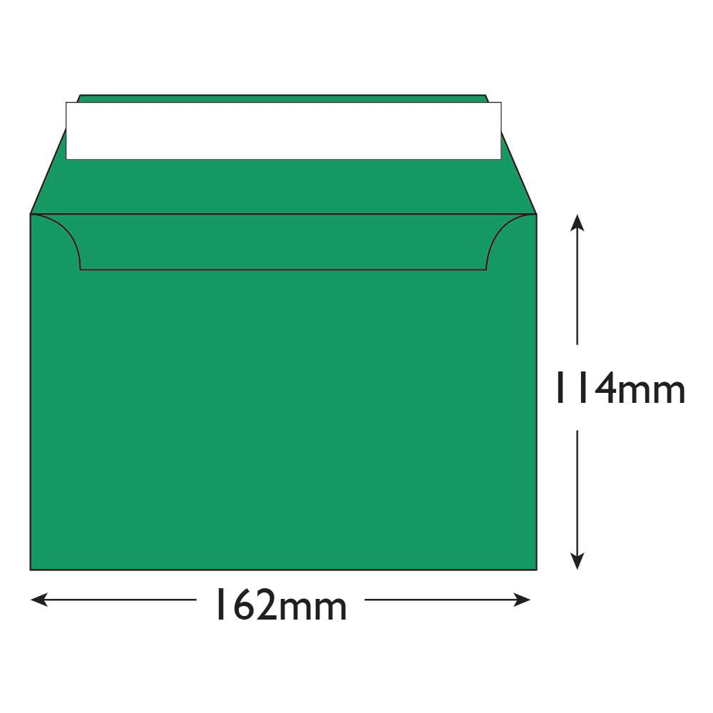 Blake Colour Avocado Green Peel&Seal Wallet 114x162mm 120gsm Pack 500 Code 108