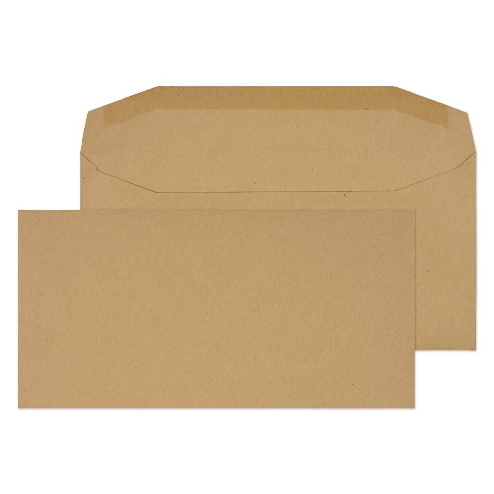 Blake Everyday Manilla Gummed Mailer 110x220mm 80gsm Pack 1000 Code 13780