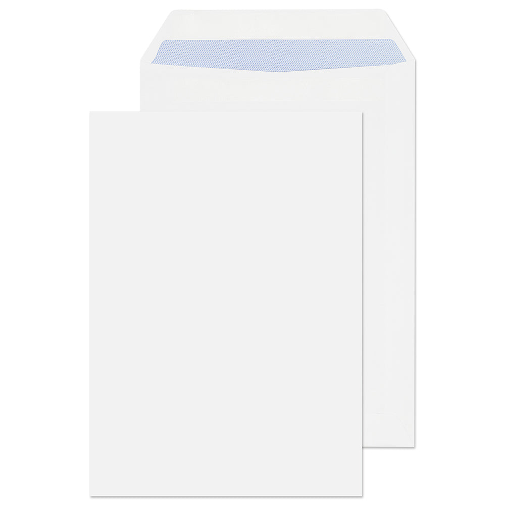 Blake Everyday White Self Seal Pocket 229x162mm 90gsm Pack 500 Code 13893