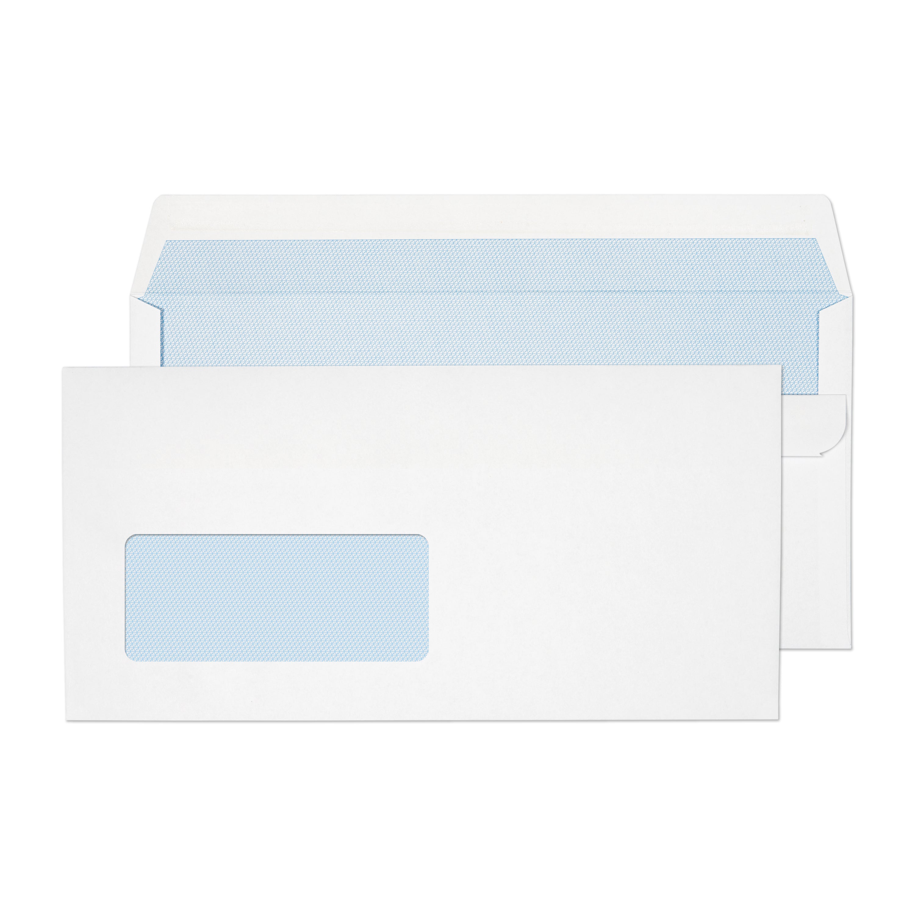 Blake Everyday White Window Self Seal Wallet 110x220mm 90gsm Pack 500 Code 14884/500