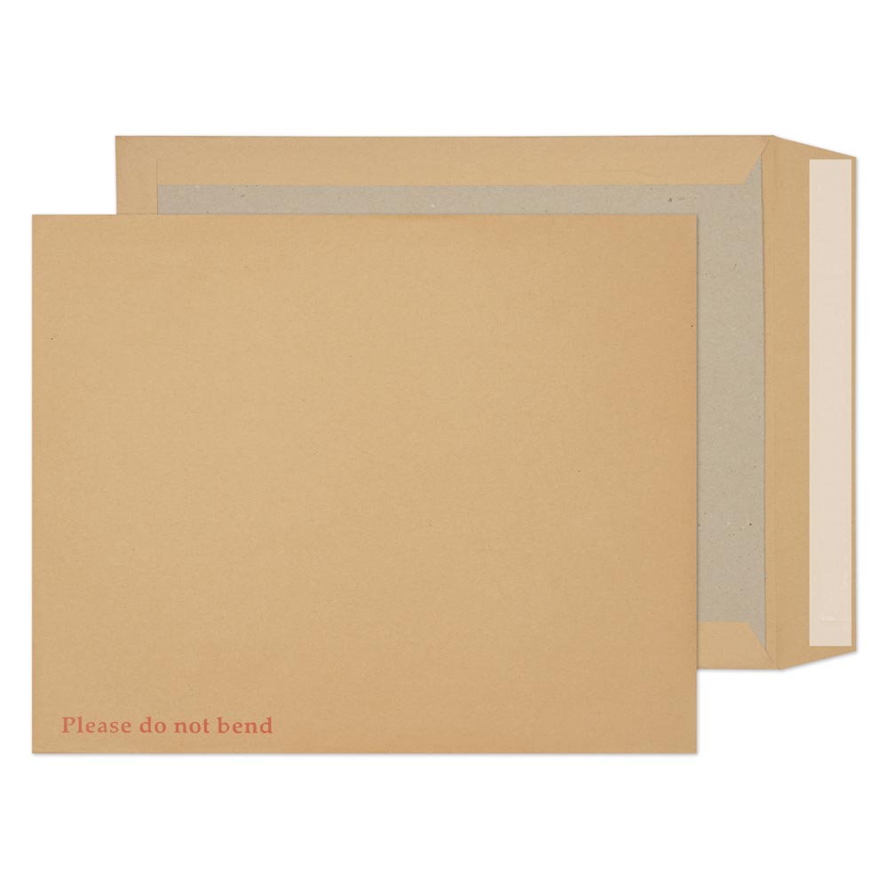 Blake Packaging Manilla Peel&Seal Board Back Pocket 394x318mm 120gsm Pack 125 Code 15935
