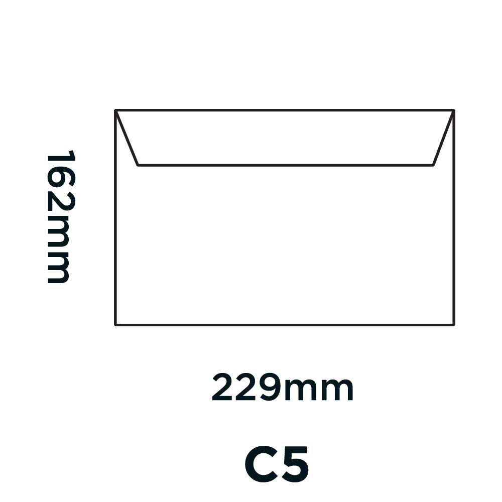 Premium Business Cream Wove Peel&Seal Wallet 162x229mm 120gsm Pack 500 Code 61707