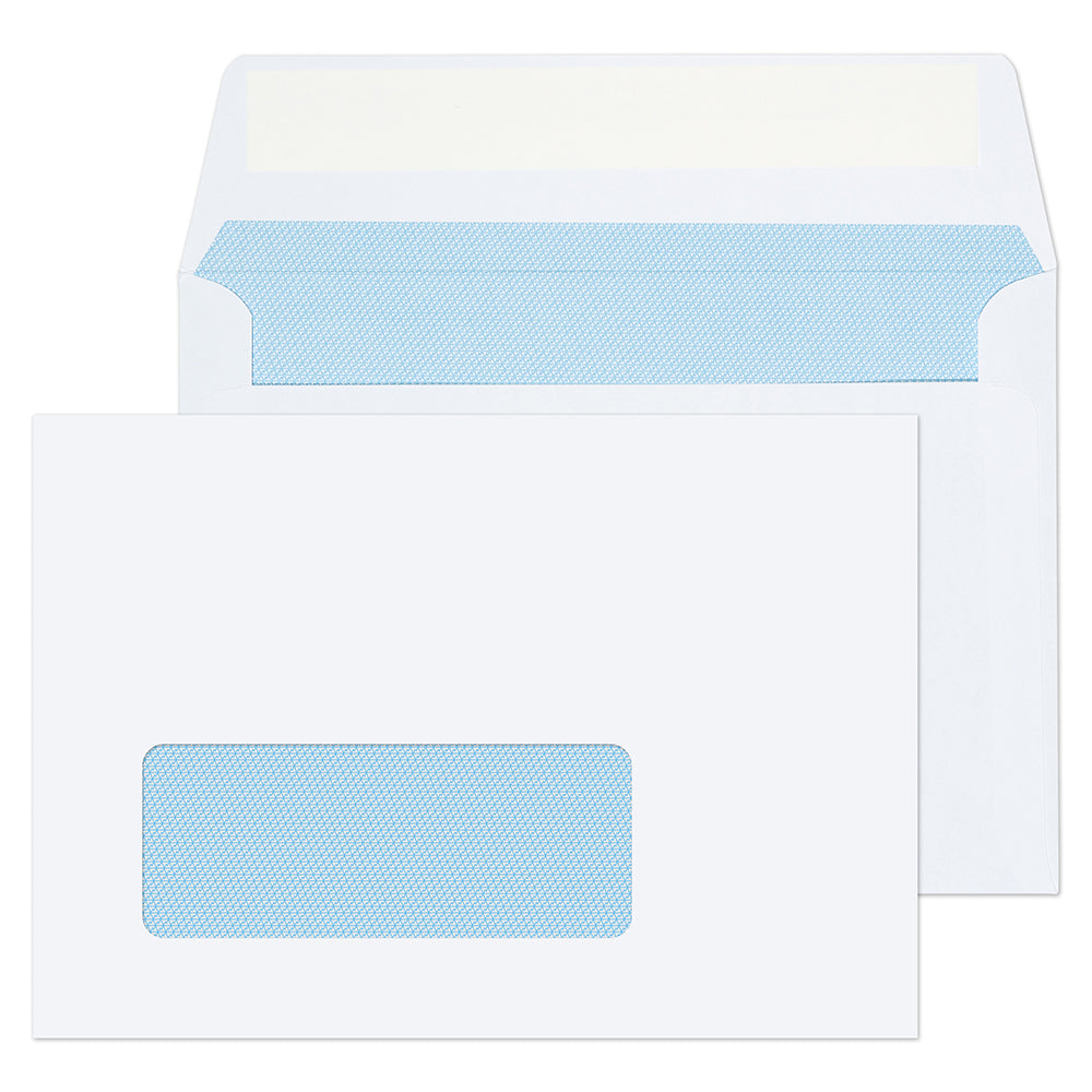 Blake Everyday White Window Peel&Seal Wallet 114x162mm 100gsm Pack 1000 Code 1884