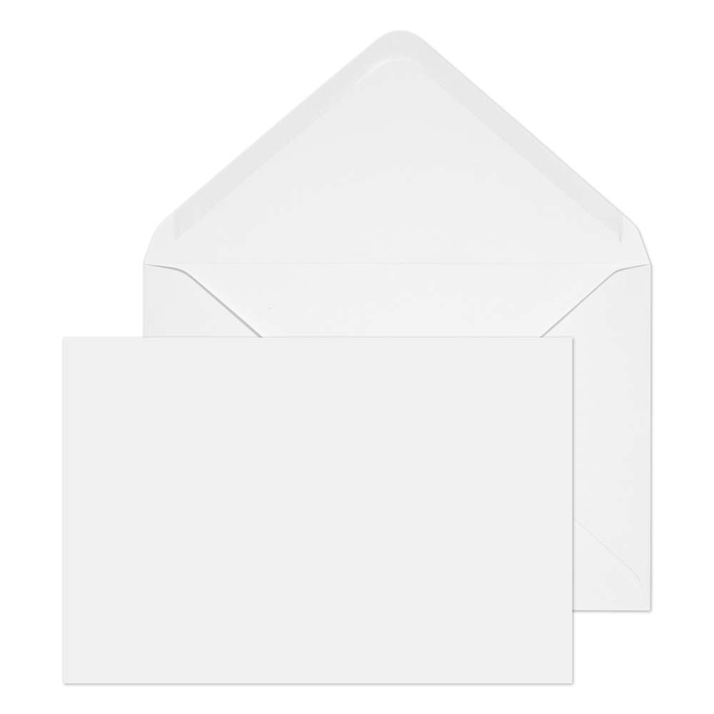 Blake Everyday White Gummed Banker Invitation 114x162mm 100gsm Pack 1000 Code 2002