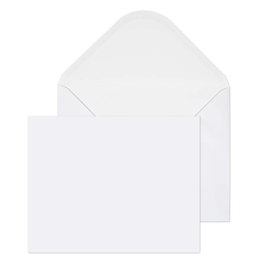 Blake Everyday White Gummed Banker Invitation 114x162mm 90gsm Pack 1000 Code 2003