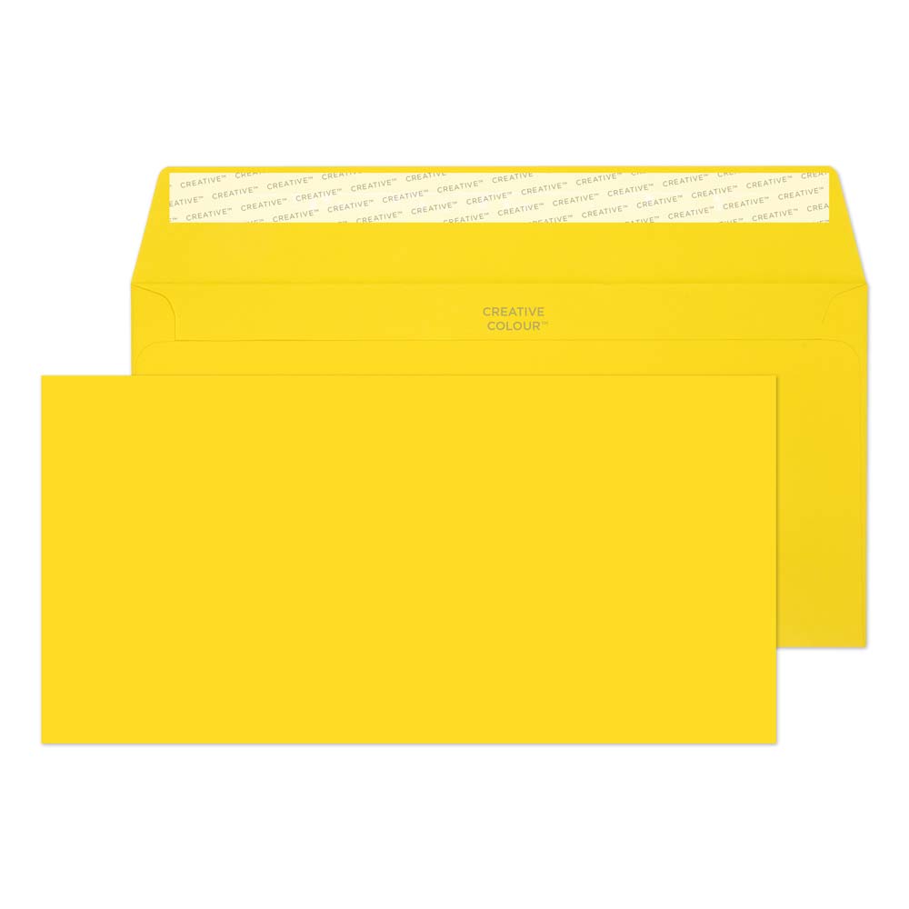 Blake Colour Banana Yellow Peel&Seal Wallet 114x229mm 120gsm Pack 500 Code 203