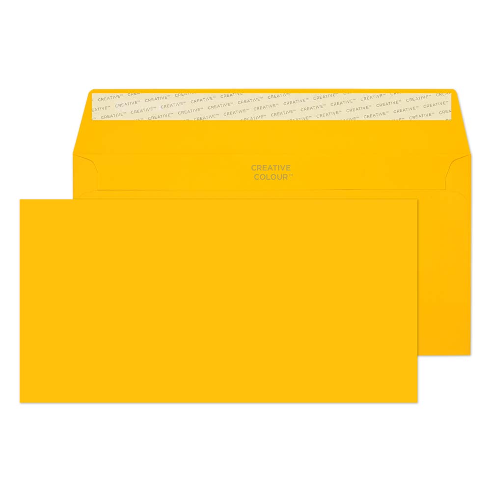 Blake Colour Egg Yellow Peel&Seal Wallet 114x229mm 120gsm Pack 500 Code 204