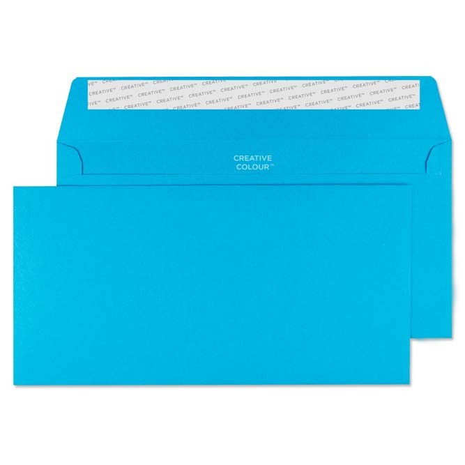 Blake Colour Caribbean Blue Peel&Seal Wallet 114x229mm 120gsm Pack 25 Code 25210