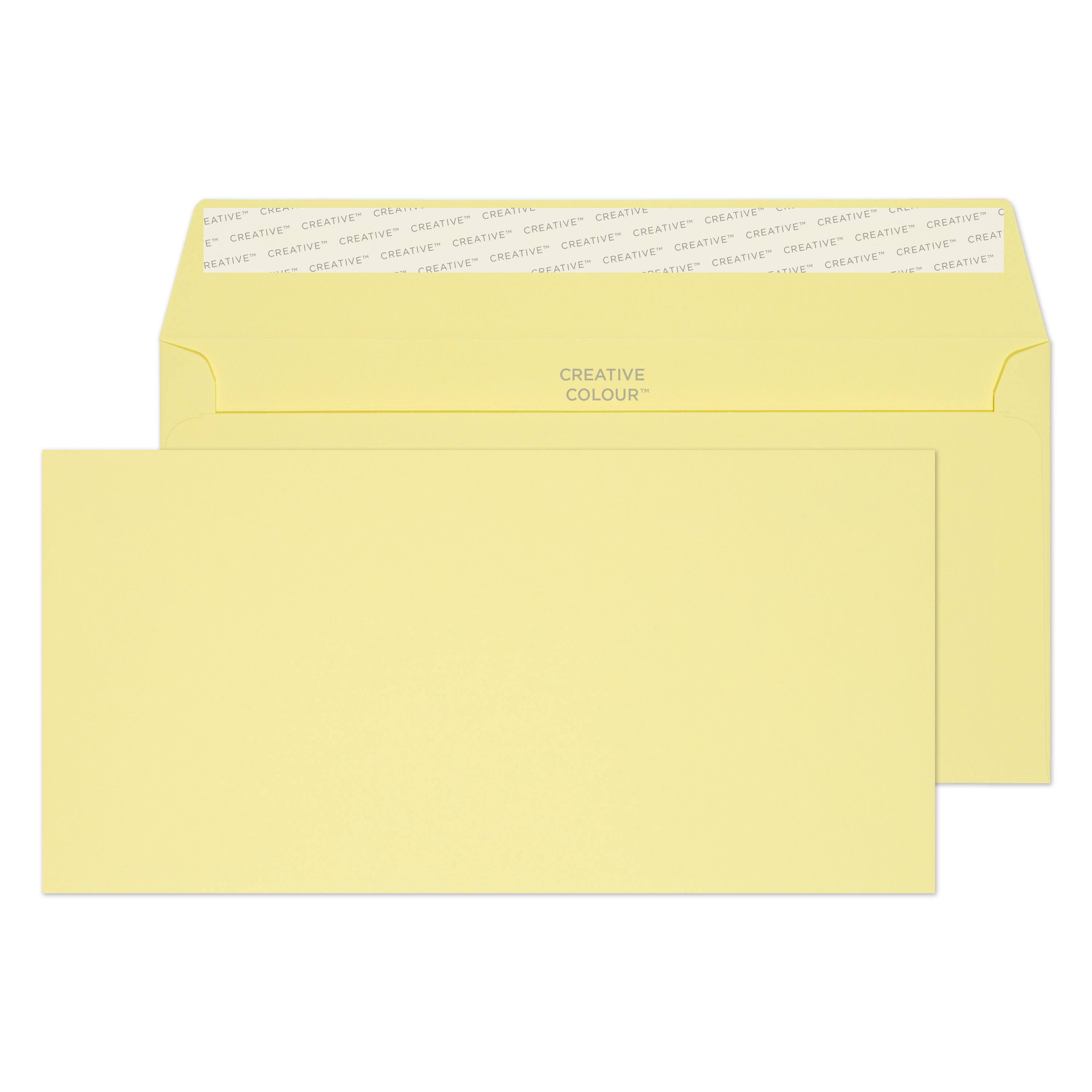 Blake Colour Lemon Yellow Peel&Seal Wallet 114x229mm 120gsm Pack 25 Code 25216