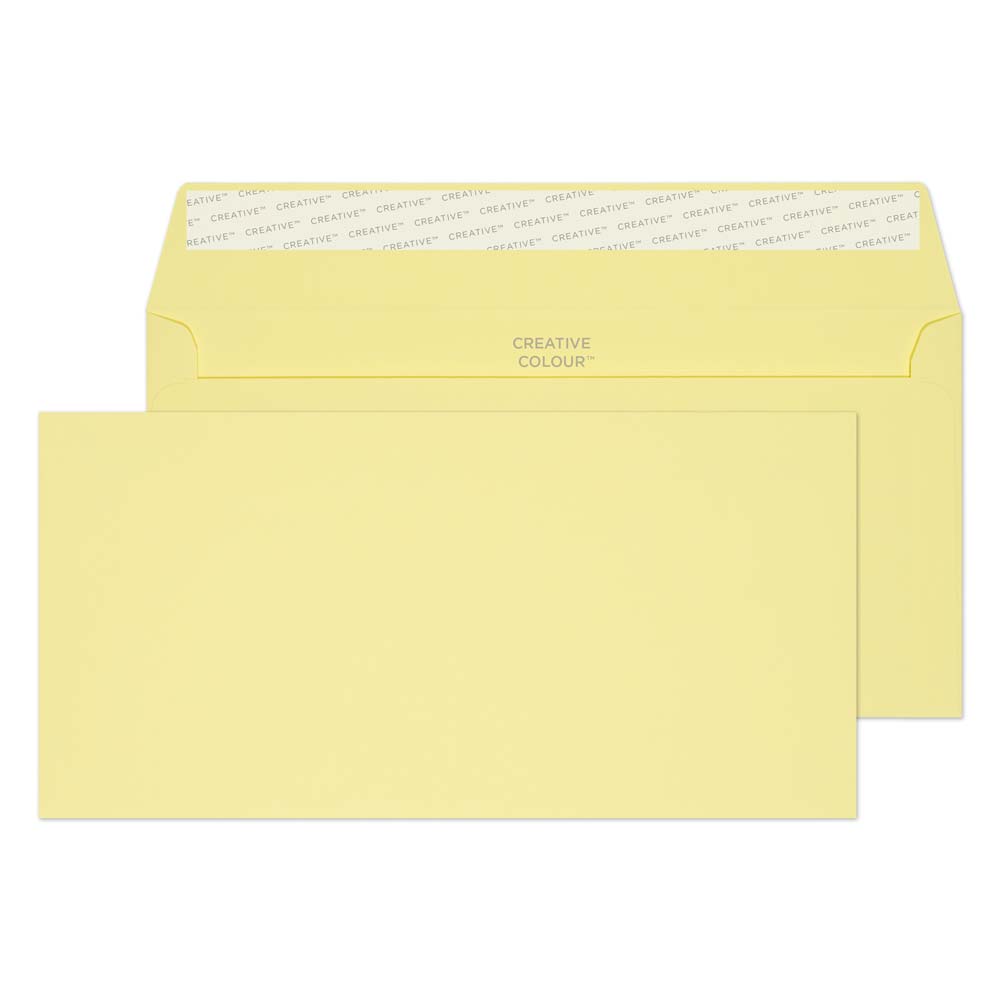 Blake Colour Lemon Yellow Peel&Seal Wallet 114x229mm 120gsm Pack 500 Code 216