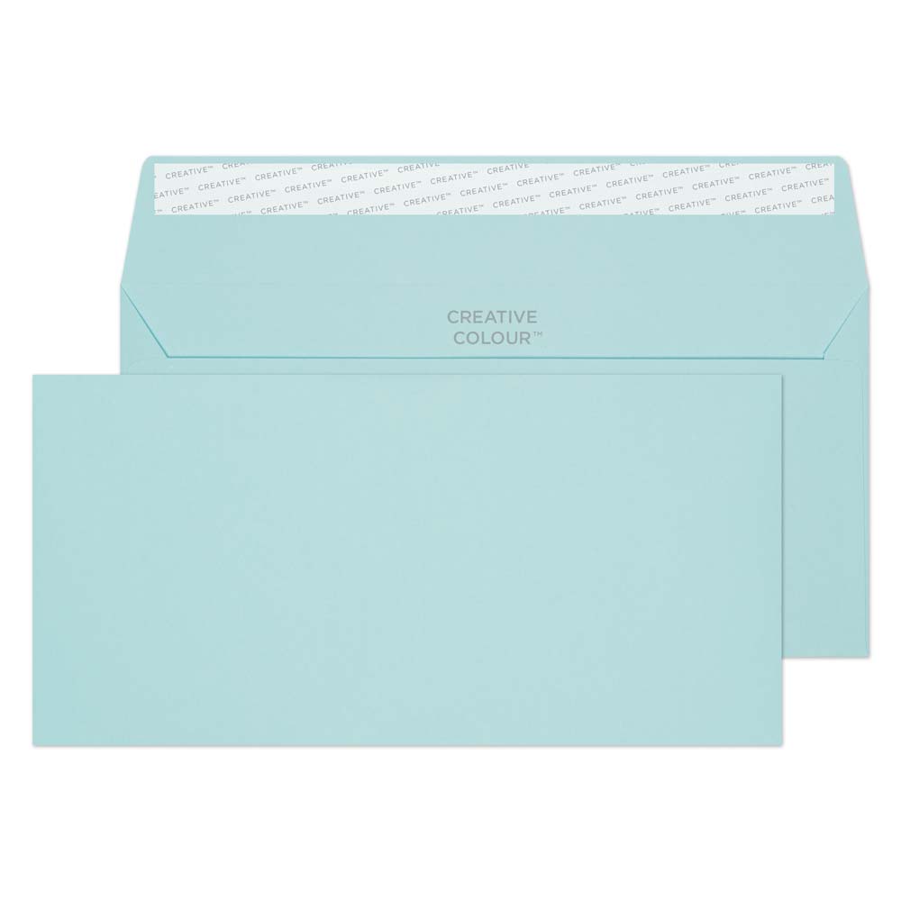 Blake Colour Cotton Blue Peel&Seal Wallet 114x229mm 120gsm Pack 500 Code 218