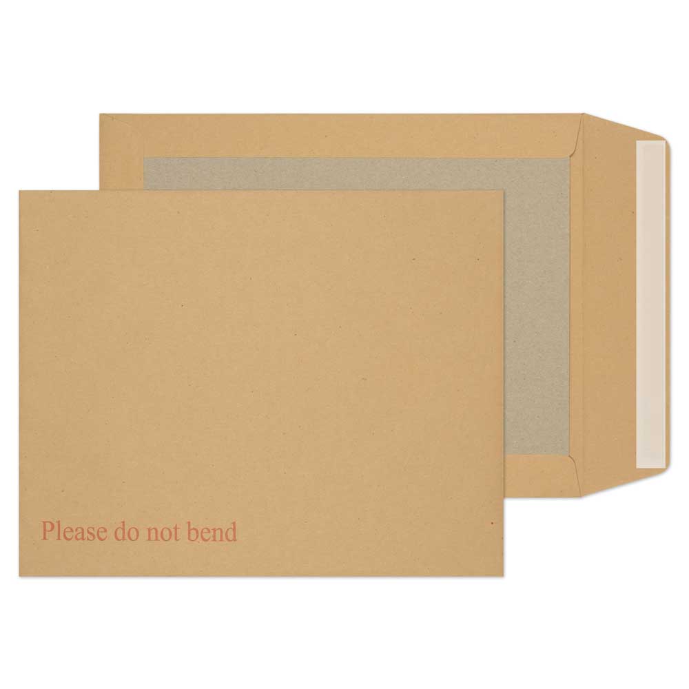 Blake Packaging Manilla Peel&Seal Board Back Pocket 267x216mm 120gsm Pack 125 Code 22935