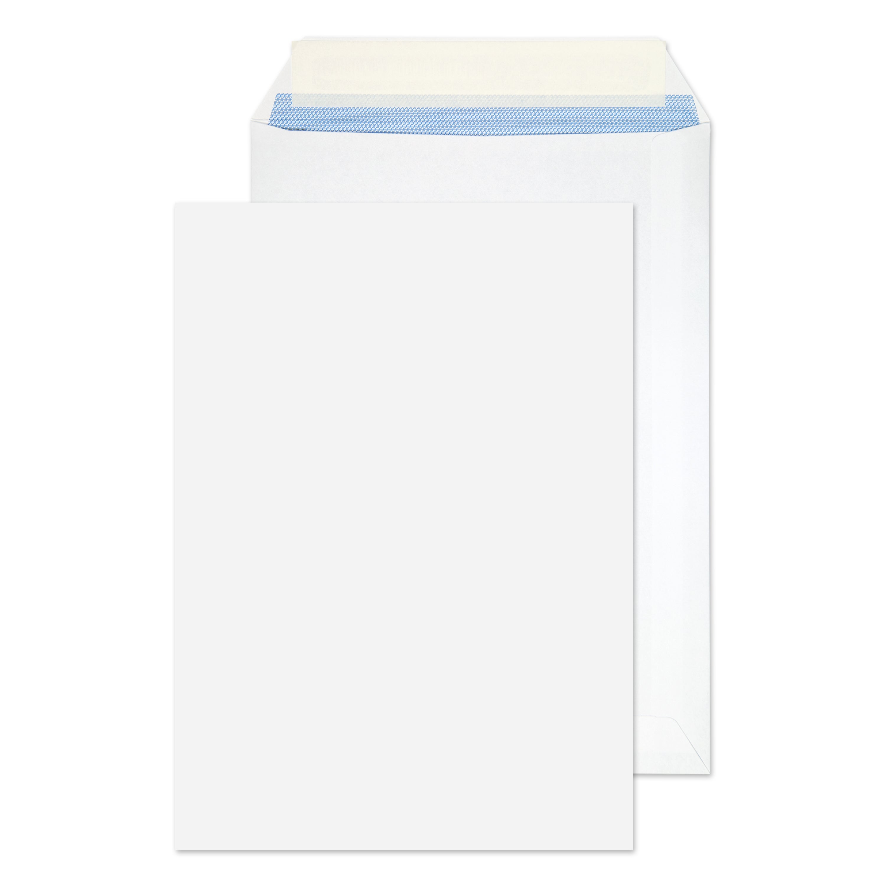 Blake Everyday White Peel&Seal Pocket 229x162mm 100gsm 5 Packs of 100 Code 23893/100 PR