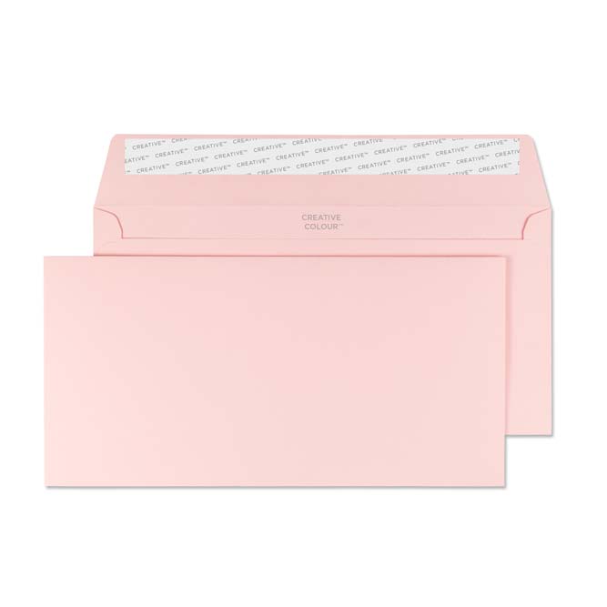 Blake Colour Baby Pink Peel&Seal Wallet 114x229mm 120gsm Pack 25 Code 25201