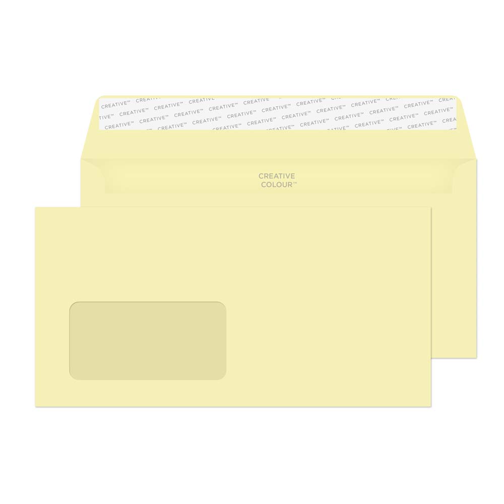 Blake Colour Clotted Cream Window Peel&Seal Wallet 114x229mm 120gsm Pack 500 Code 253W