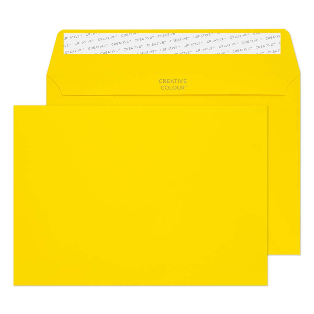 Blake Colour Banana Yellow Peel&Seal Wallet 162x229mm 120gsm Pack 25 Code 45303
