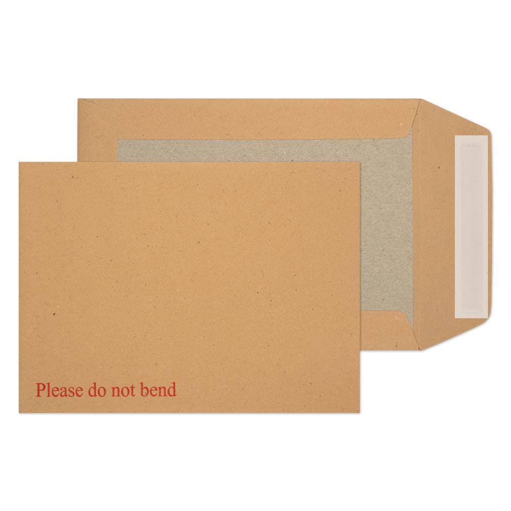 Blake Packaging Manilla Peel&Seal Board Back Pocket 190x140mm 115gsm Pack 125 Code 3112