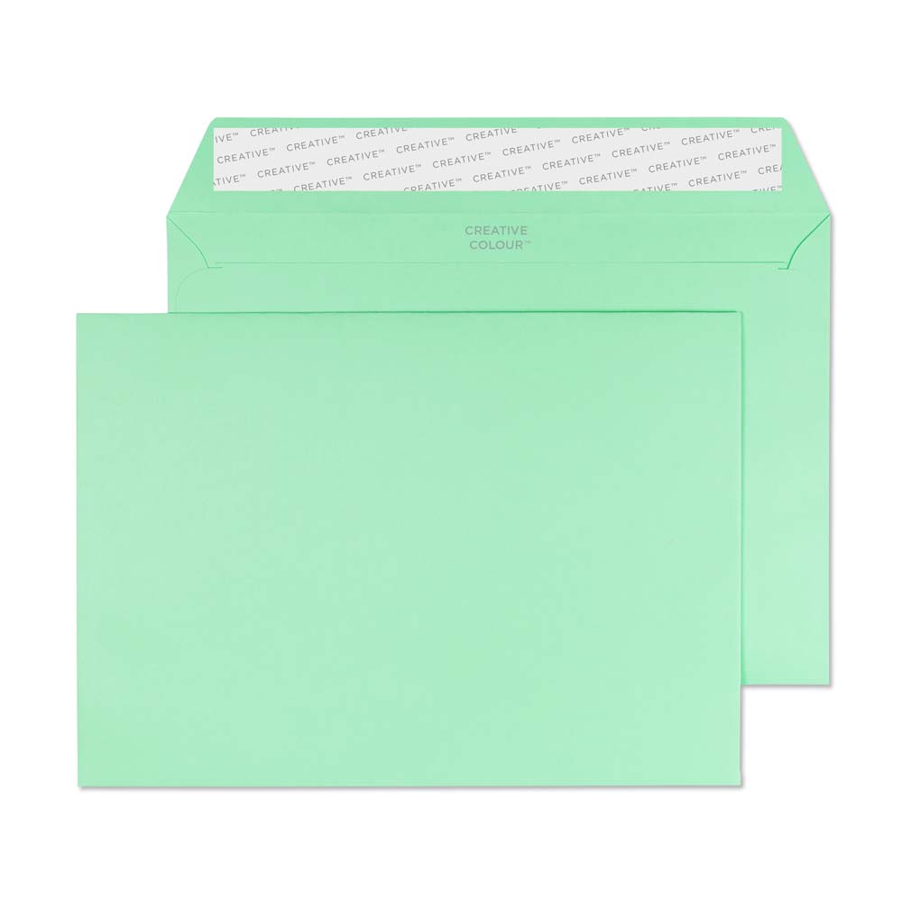 Blake Colour Spearmint Green Peel&Seal Wallet 162x229mm 120gsm Pack 500 Code 317