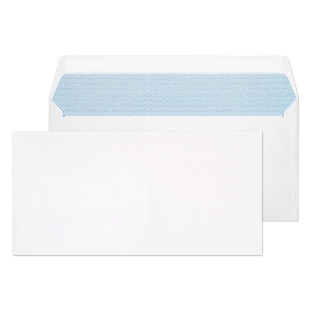 Blake Everyday Bright White Peel&Seal Wallet 110x220mm 120gsm Pack 500 Code 34882