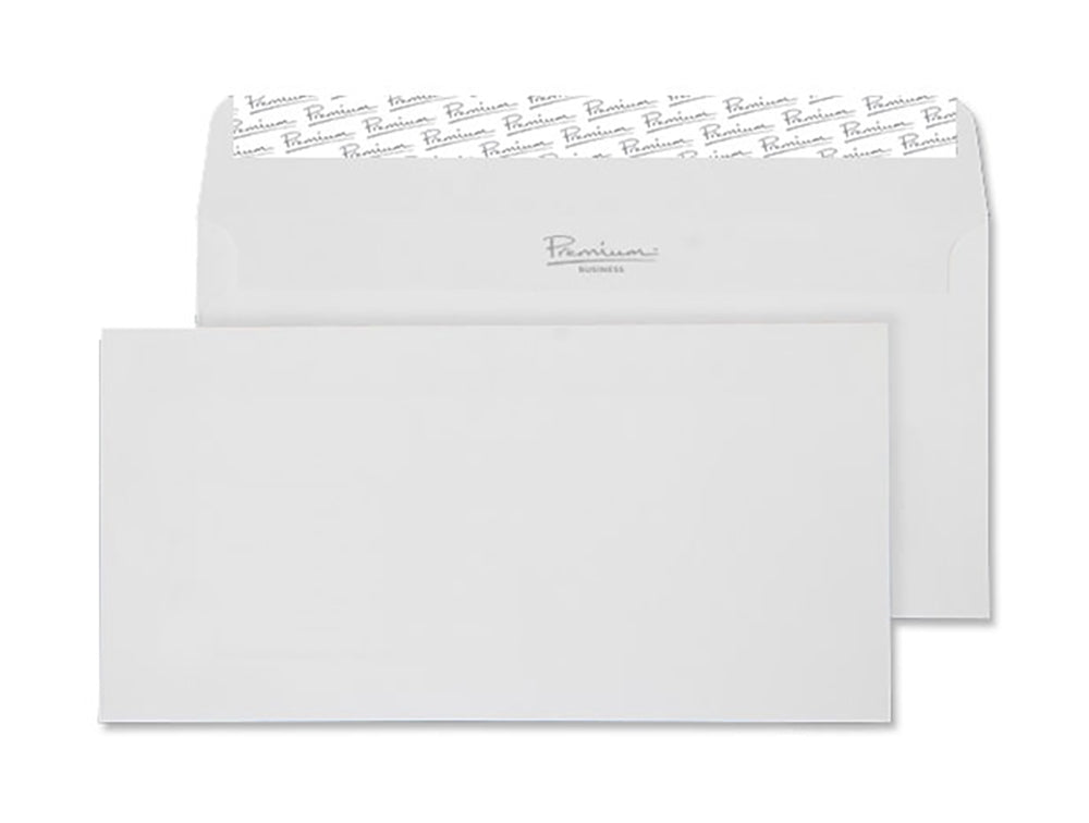 Purely Everyday High White Wove Peel&Seal Wallet 110x220mm 120gsm 20 Packs of 25 Code SP 35254