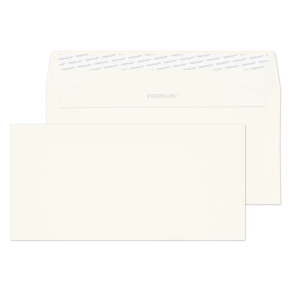 Premium Business High White Wove Peel&Seal Wallet 110x220mm 120gsm Pack 25 Code 35254