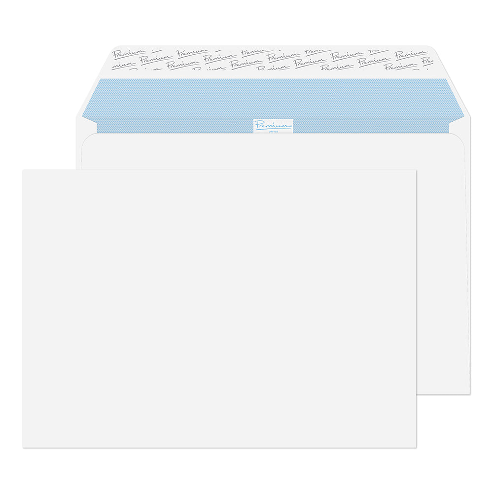 Premium Office Ultra White Wove Peel&Seal Wallet 229x324mm 120gsm Pack 250 Code 36215