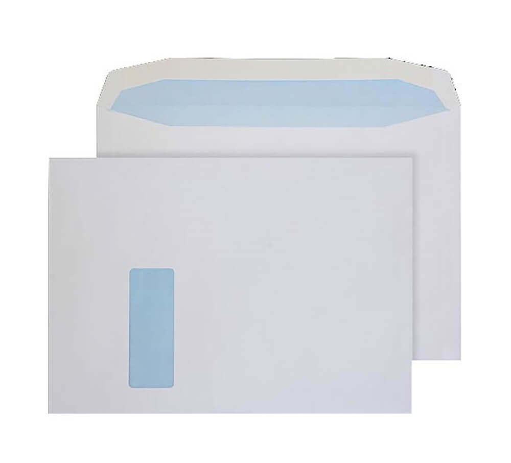 Blake Everyday White Window Gummed Mailer 229x324mm 100gsm Pack 250 Code 3710W