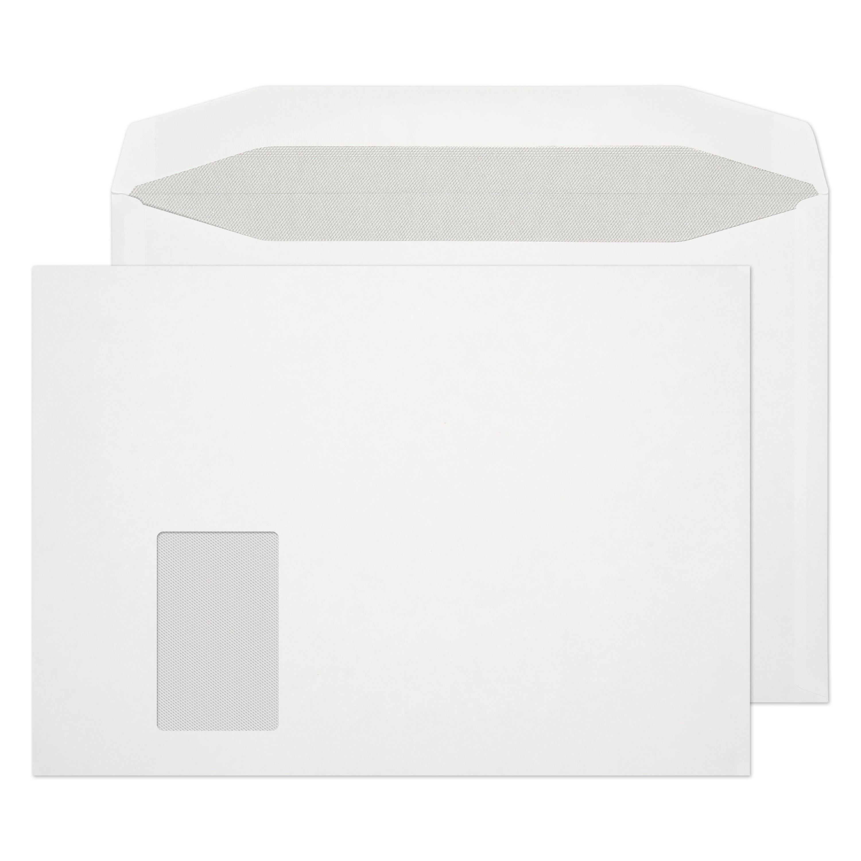 Blake Everyday White Window Gummed Mailing Wallet C4 229x324mm 100gsm Pack 250 Code 37710