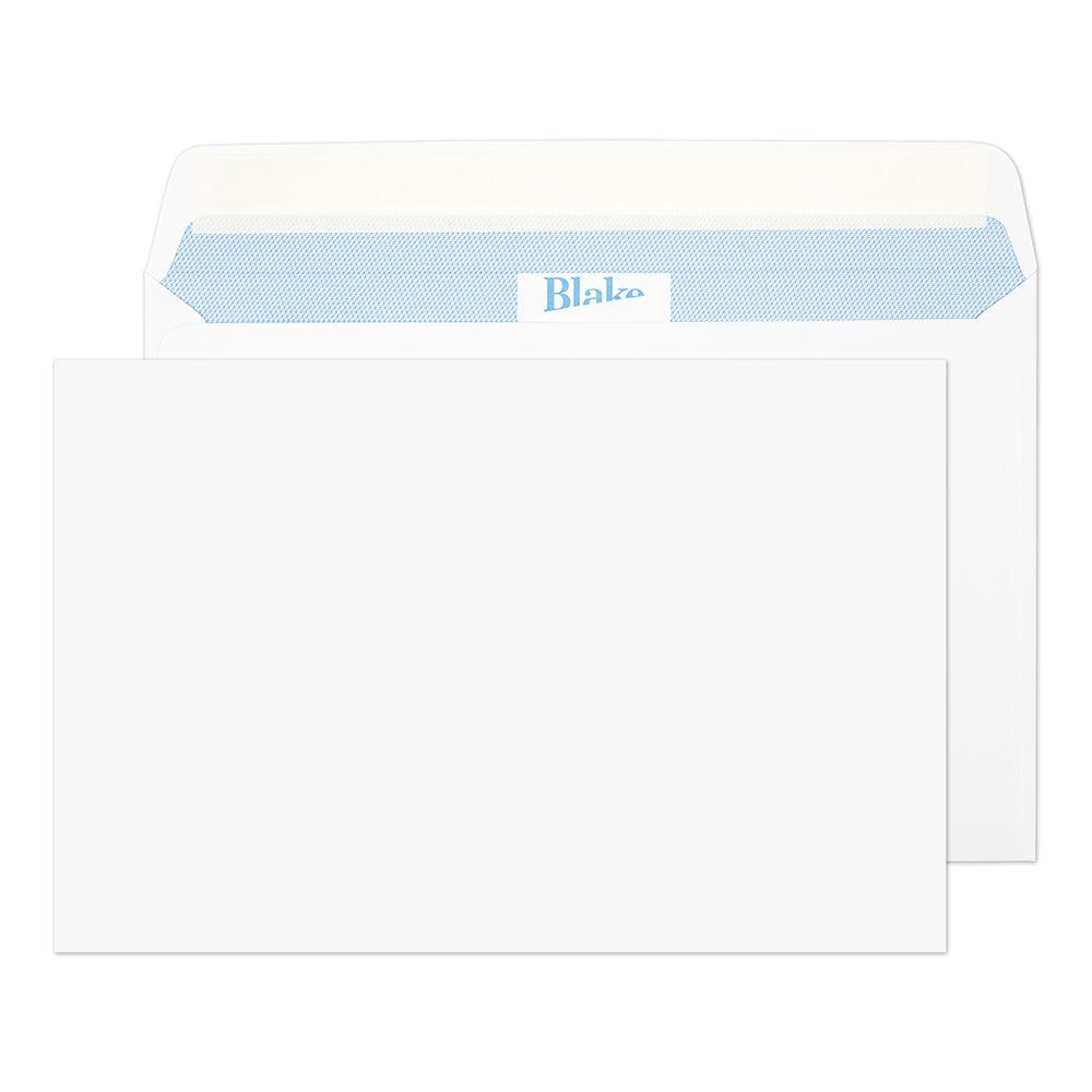 Premium Office Ultra White Wove Peel&Seal Wallet 152x229mm 120gsm Pack 500 Code 39115