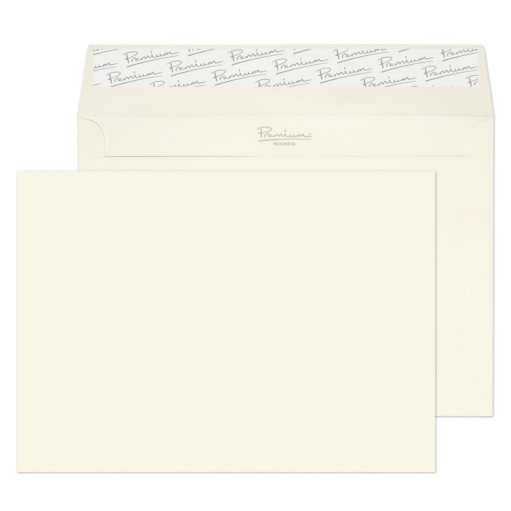 Premium Business High White Laid Peel&Seal Wallet 162x229mm 120gsm Pack 25 Code 39454