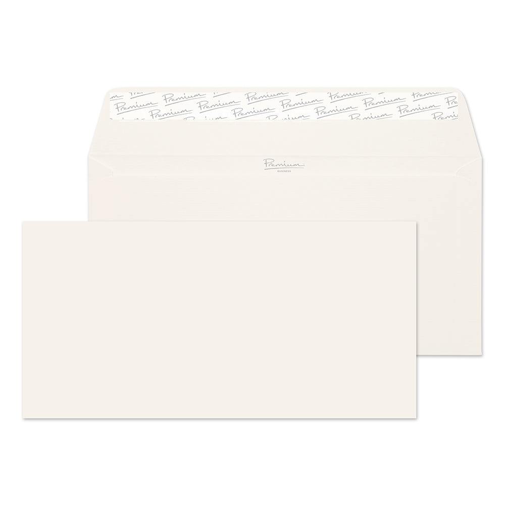 Premium Business High White Laid Peel&Seal Wallet 110x220mm 120gsm Pack 500 Code 39882