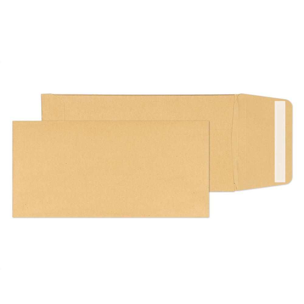 Blake Packaging Manilla Peel&Seal 240x125mm 120gsm Pack 250 Code 4100