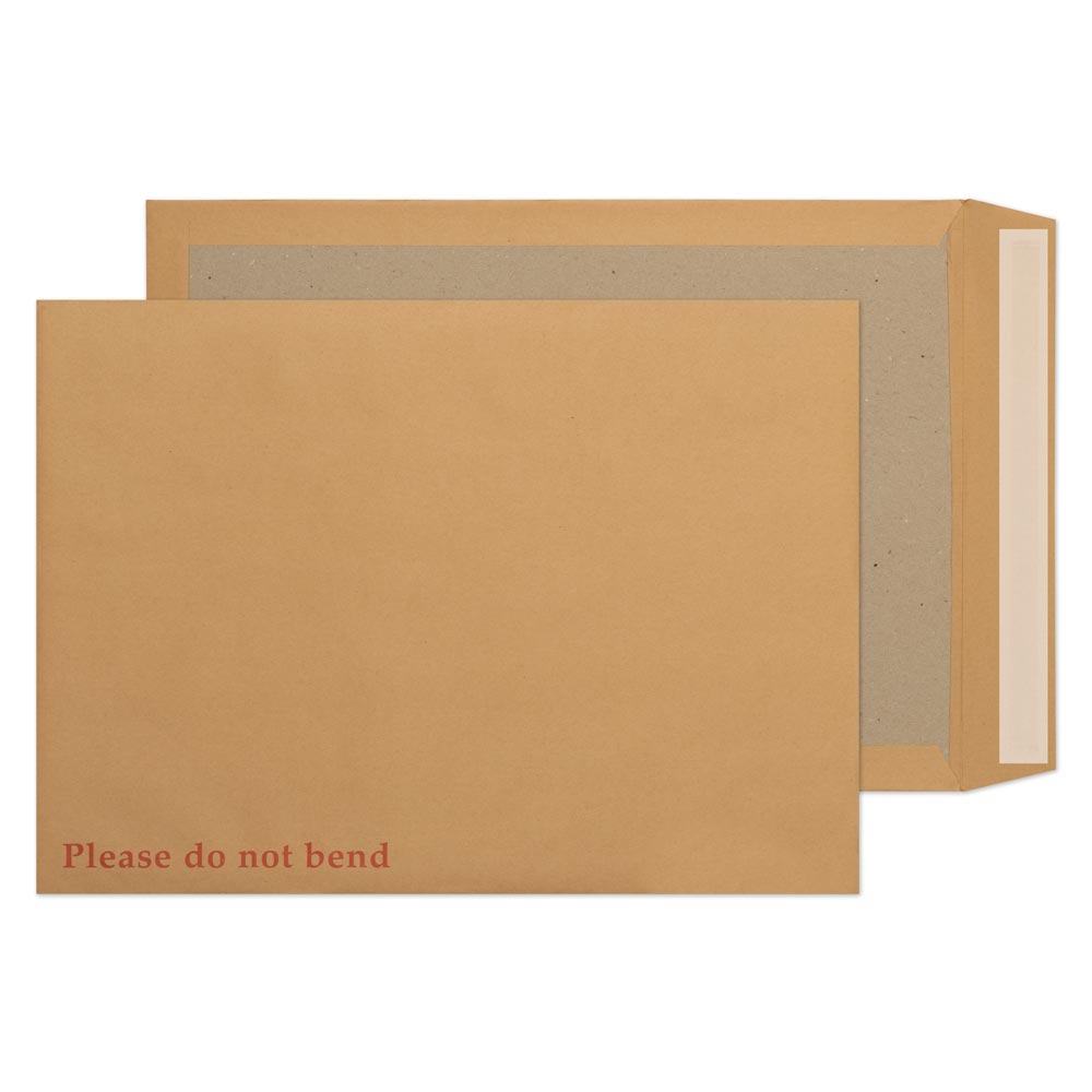 Blake Packaging Manilla Peel&Seal Board Back 450x324mm 120gsm Pack 50 Code 4200/50