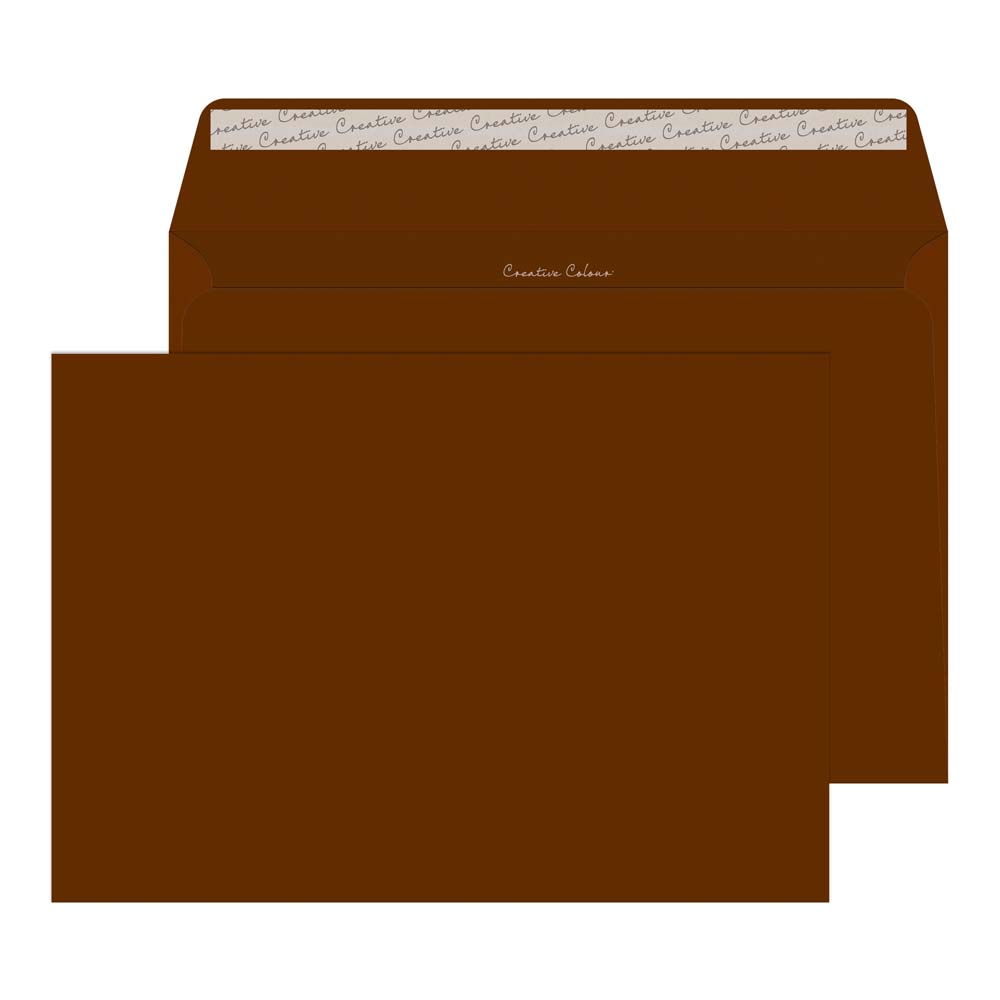 Blake Colour Earth Brown Peel&Seal Wallet 324x229mm 120gsm Pack 250 Code T423