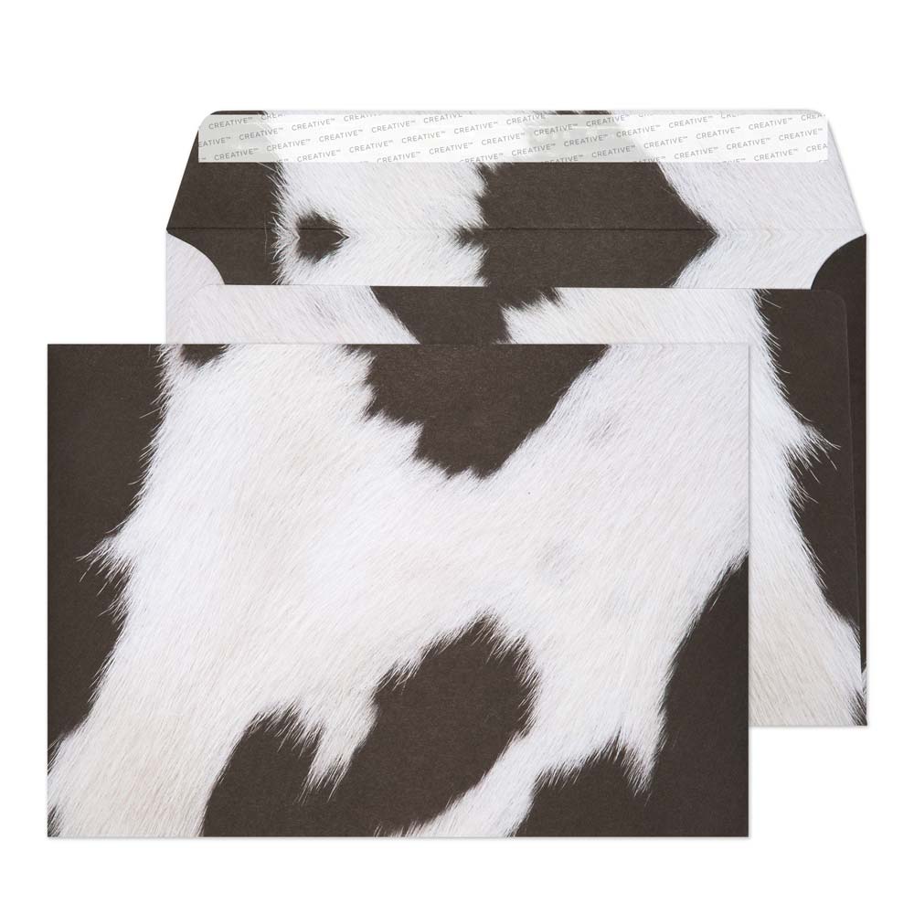 Blake Senses Friesian Cow Hide Peel&Seal Wallet 162x229mm 135gsm Pack 20 Code 44NT359