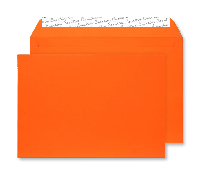 Blake Senses Orange Velvet Peel&Seal Wallet 162x229mm 140gsm Pack 20 Code 44V642