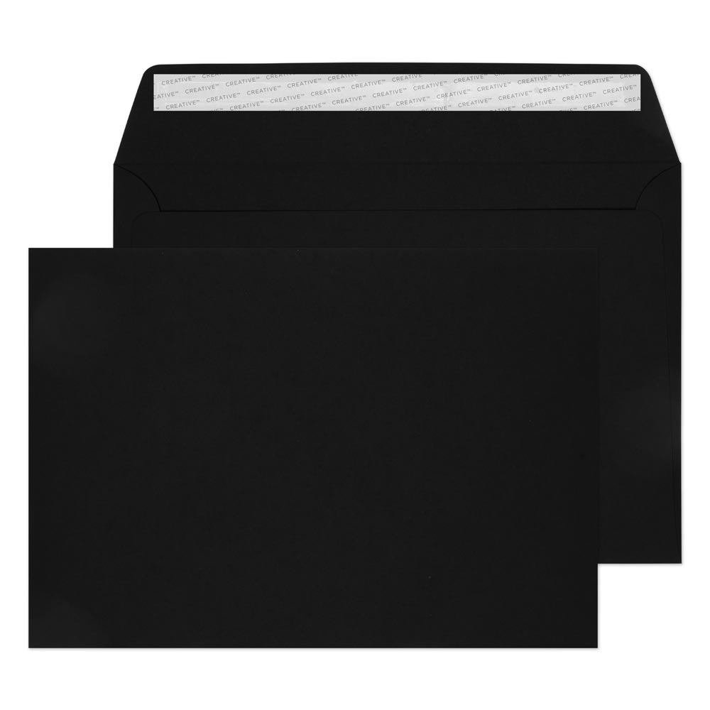Blake Senses Black Velvet Peel&Seal Wallet 162x229mm 140gsm Pack 20 Code 44V645