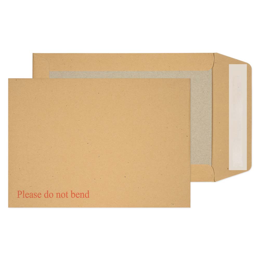 Blake Packaging Manilla Peel&Seal Board Back Pocket 229x162mm 120gsm Pack 125 Code 5112
