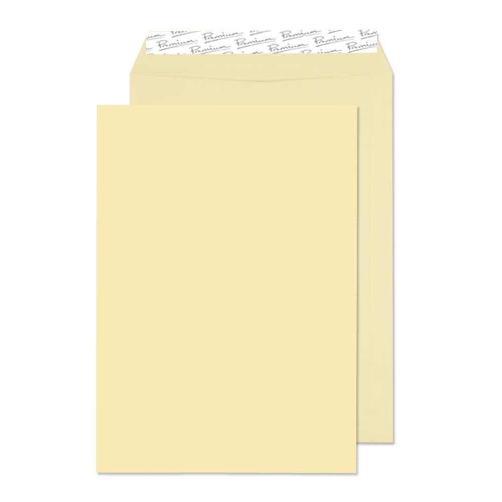 Premium Business Vellum Wove Peel&Seal Pocket 324x229mm 120gsm Pack 20 Code 51653