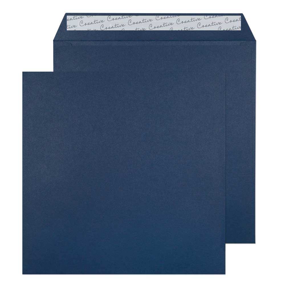 Blake Colour Oxford Blue Peel&Seal Square Wallet 220x220mm 120gsm Pack 250 Code 520