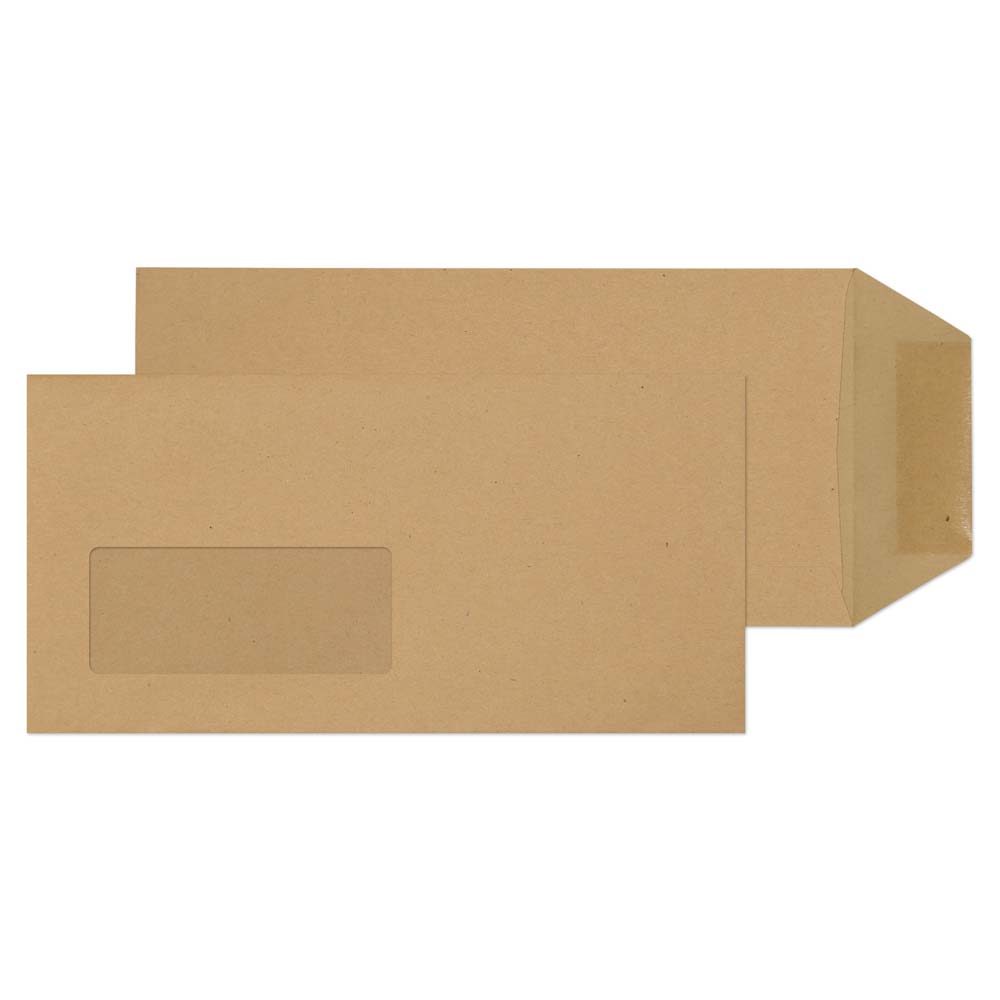 Blake Everyday Manilla Self Seal Pocket 220x110mm 80gsm 20 Packs of 50 Code 66780W/50 PR